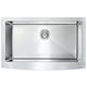 ANZZI Elysian Farmhouse 32 in. Kitchen Sink with Accent Faucet