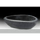 ANZZI Twin Vessel Sink in Desert Black