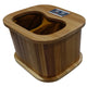 SC-FS002 -  Kauai Canadian Rece Foot Sauna Barrel, Far Infrared Heating Foot Sauna Bucket