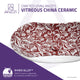 ANZZI Fleur Ecarlate Ceramic Vessel Sink in Crimson Finish