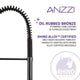 ANZZI Bastion Single Handle Standard Kitchen Faucet