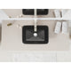 LS-AZ911MB - ANZZI Innovio Rectangle Glass Vessel Bathroom Sink with Matte Black Finish