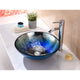 ANZZI Oceana Series Vessel Sink in Blue