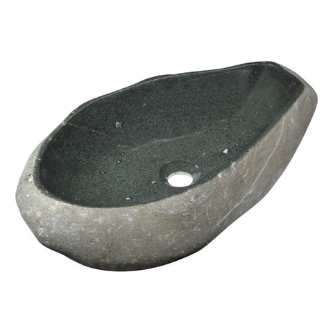 ANZZI Lovro Vessel Sink in Dark River Stone