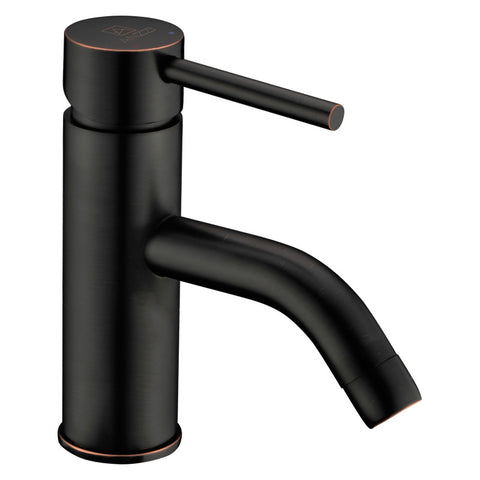 L-AZ030ORB - ANZZI Bravo Series Single Hole Single-Handle Low-Arc Bathroom Faucet in Oil Rubbed Bronze