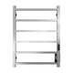ANZZI Charles Series 6-Bar Stainless Steel Wall Mounted Electric Towel Warmer Rack