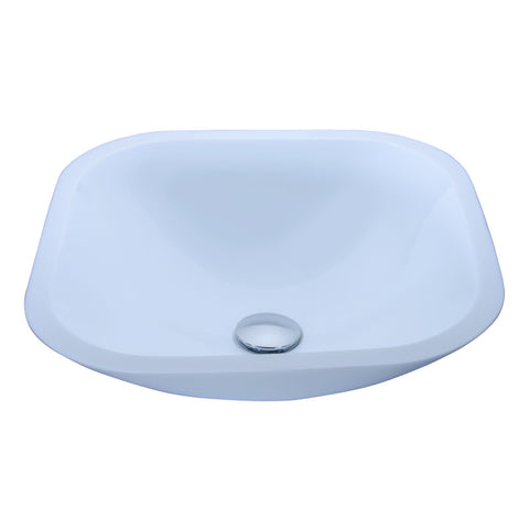 LS-AZ034 - ANZZI Egret Series Vessel Sink in White