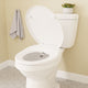 TL-MBSEL200WH - ANZZI Hal Series Non-Electric Bidet Seat for Elongated Toilet in White with Dual Nozzle, Built-In Side Lever and Soft Close