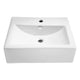 ANZZI Vitruvius Series Ceramic Vessel Sink in White