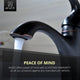 ANZZI Arc Series Single Hole Single-Handle Low-Arc Bathroom Faucet