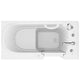 AZB2653RWA - ANZZI Value Series 26 in. x 53 in. Right Drain Quick Fill Walk-In Air Tub in White