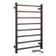 TW-AZ026ORB - ANZZI Bell 8-Bar Stainless Steel Wall Mounted Towel Warmer in Oil Rubbed Bronze