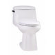 T1-AZ061 - ANZZI Templar 1-piece 1.28 GPF Single Flush Elongated Toilet in White