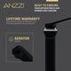 ANZZI Single Handle Single Hole Bathroom Vessel Sink Faucet With Pop-up Drain