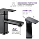 ANZZI Naiadi Single Hole Single Handle Bathroom Faucet