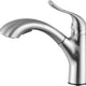 Di Piazza Single-Handle Pull-Out Sprayer Kitchen Faucet in Brushed Nickel