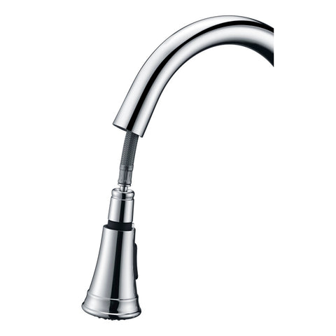 ANZZI Luna Single Handle Pull-Down Sprayer Kitchen Faucet