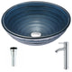 Tempo Series Deco-Glass Vessel Sink