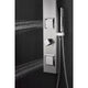 ANZZI Aura 2-Jetted Shower Panel with Heavy Rain Shower & Spray Wand