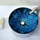 Telina Series Deco-Glass Vessel Sink in Lustrous Blue and Black