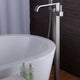 Angel 2-Handle Claw Foot Tub Faucet with Hand Shower in Brushed Nickel