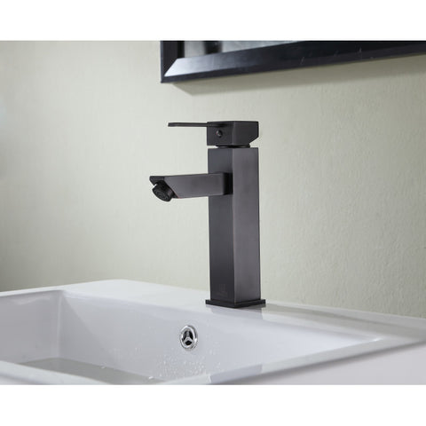 L-AZ112ORB - ANZZI Pygmy Single Hole Single Handle Bathroom Faucet in Oil Rubbed Bronze