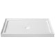 SB-AZ011WO-R - ANZZI 36 in. x 48 in. Single Threshold Shower Base in White