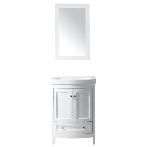 ANZZI Montresor 24 in. W x 34 in. H Bathroom Vanity Set