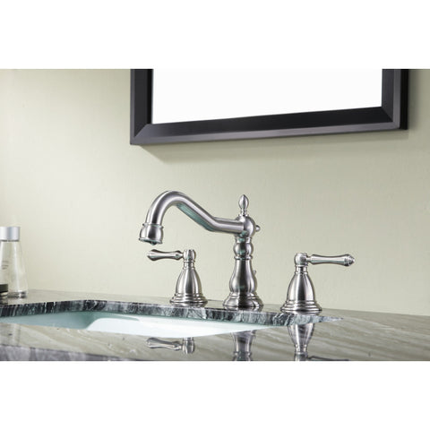 L-AZ135BN - ANZZI Highland 8 in. Widespread 2-Handle Bathroom Faucet in Brushed Nickel