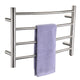 ANZZI Glow 4-Bar Stainless Steel Wall Mounted Towel Warmer