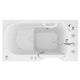 AZ2952RWA - ANZZI Coupe Series 29 in. x 52 in. Right Drain Quick Fill Walk-In Air Tub in White