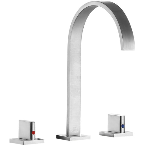 L-AZ183BN - ANZZI Sabre 8 in. Widespread 2-Handle Bathroom Faucet in Brushed Nickel