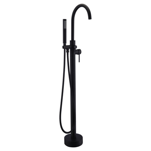 Coral Series 2-Handle Freestanding Claw Foot Tub Faucet with Hand Shower