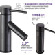ANZZI Valle Single Hole Single Handle Bathroom Faucet
