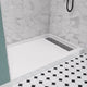 Alexander 60 in. L x 36 in. W Alcove Shower Pan Base with Right Drain in Glossy White Marine Acrylic