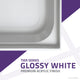 36 x 60 in. Left Drain Single Threshold Shower Base in White