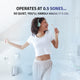 Fields Series 150 CFM Ceiling Mount Bathroom Exhaust Fan with Brilliant LED Light, Motion Sensor, Humidity Sensor