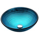 LS-AZ045 - ANZZI Enti Series Deco-Glass Vessel Sink in Lustrous Blue