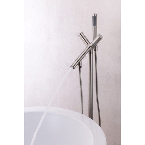 ANZZI Havasu 2-Handle Claw Foot Tub Faucet with Hand Shower