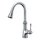 KF-AZ1131CH - ANZZI Luna Single Handle Pull-Down Sprayer Kitchen Faucet in Polished Chrome