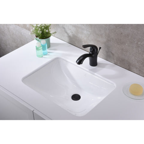 LS-AZ113-R - ANZZI 20.5 in. Ceramic Undermount Sink Basin in White