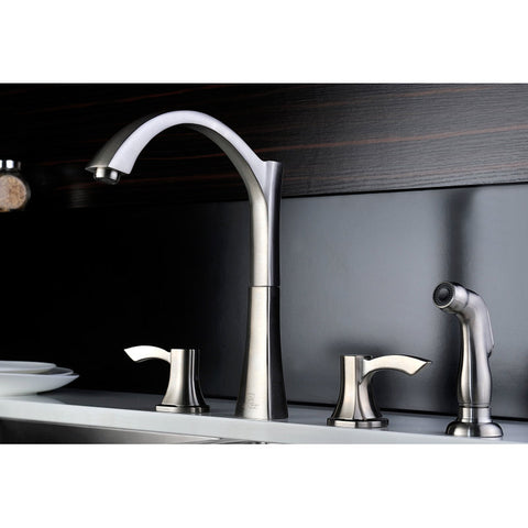 K36203A-032B - ANZZI Elysian Farmhouse 36 in. Kitchen Sink with Soave Faucet in Brushed Nickel