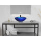 ANZZI Belissima Round Glass Vessel Bathroom Sink