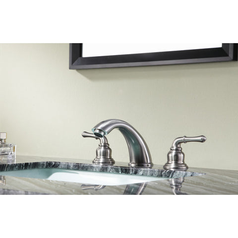 L-AZ186BN - ANZZI Princess 8 in. Widespread 2-Handle Bathroom Faucet in Brushed Nickel