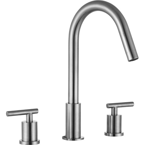 L-AZ191BN - ANZZI Spartan 8 in. Widespread 2-Handle Bathroom Faucet in Brushed Nickel