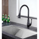 KF-AZ217ORB - ANZZI Meadow Single-Handle Pull-Out Sprayer Kitchen Faucet in Oil Rubbed Bronze