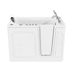 ANZZI 30 in. x 53 in. Right Drain Quick Fill Walk-In Whirlpool and Air Tub with Powered Fast Drain in White