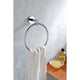 AC-AZ009 - ANZZI Caster 2 Series Towel Ring in Polished Chrome