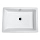 ANZZI Deux Series Ceramic Vessel Sink in White