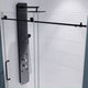 ANZZI Madam Series 60 in. by 76 in. Frameless Sliding Shower Door with Handle